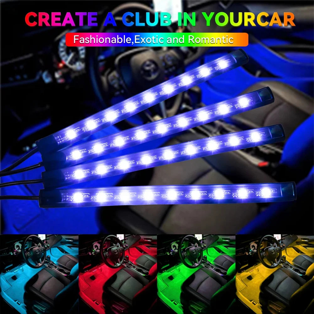 Led pour interieur de voiture