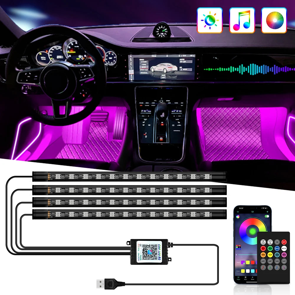 Led pour interieur de voiture