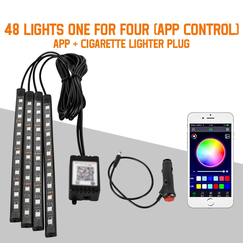 Led pour interieur de voiture