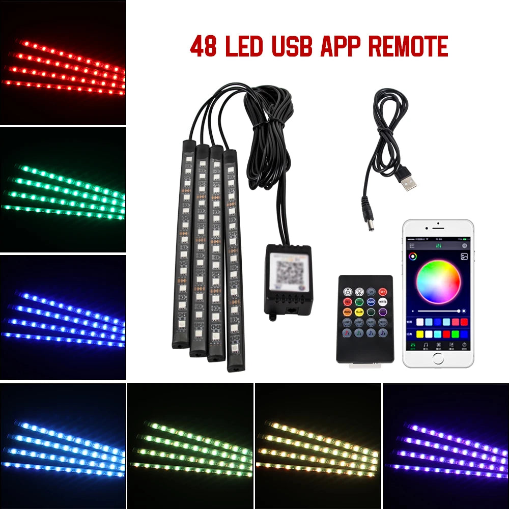 Led pour interieur de voiture