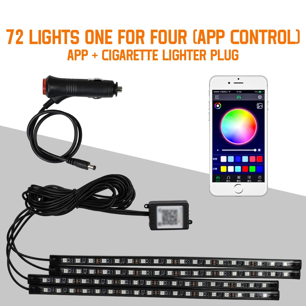 Led pour interieur de voiture